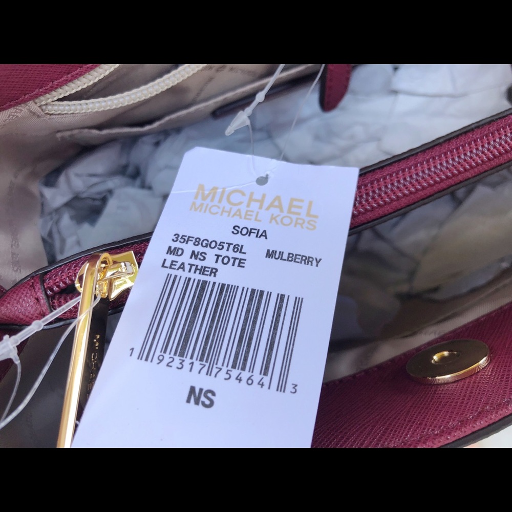 Gaby’sBags👜💕-NWT Michael Kors Medium Tote - Picture 8 of 8